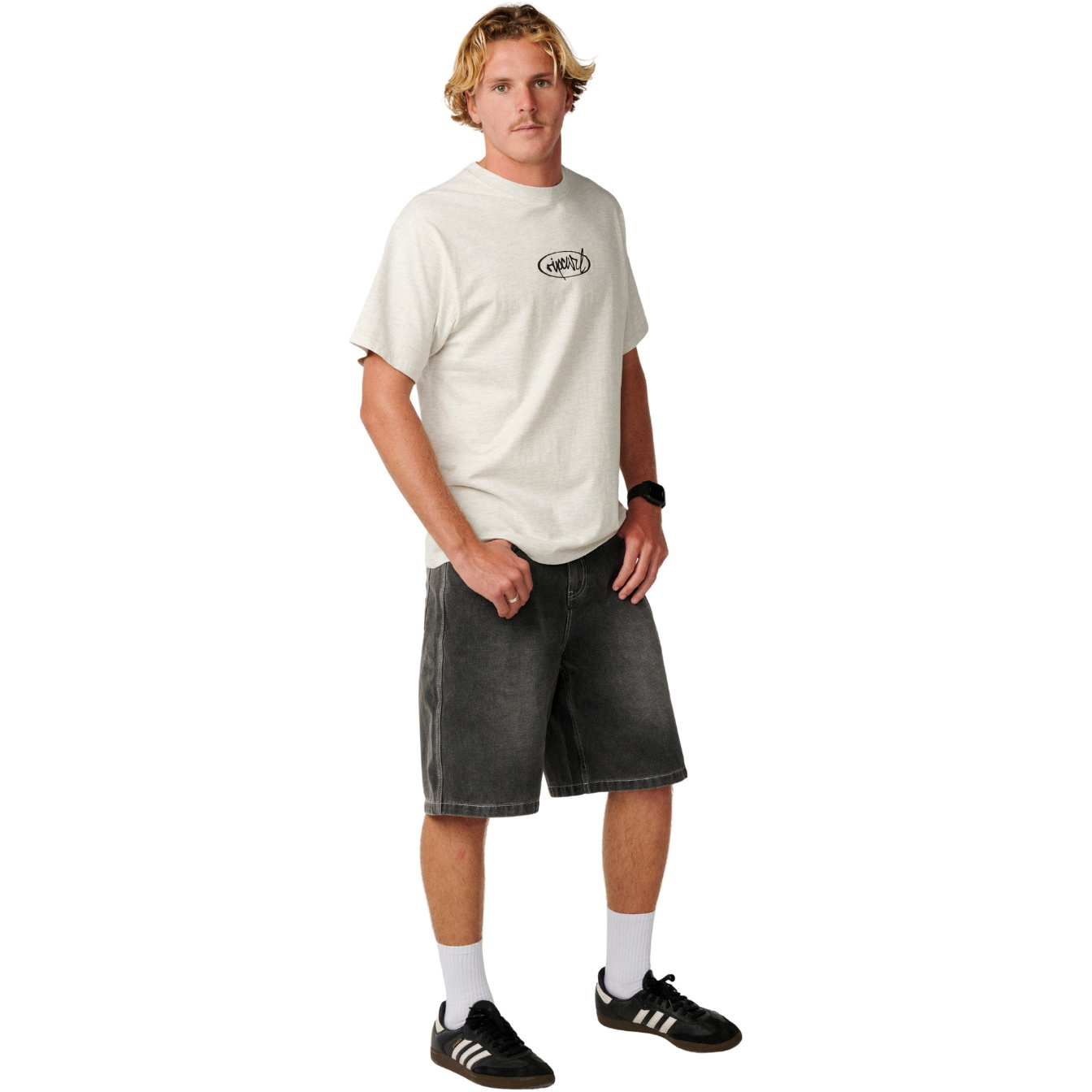 2026 Rip Curl Mens Rip Script Tee 14HMTE - Sports Marle